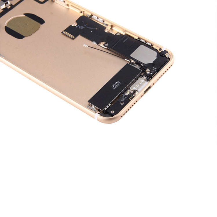 for iPhone 7 Plus Battery Back Cover Assembly with Card Tray(Gold)