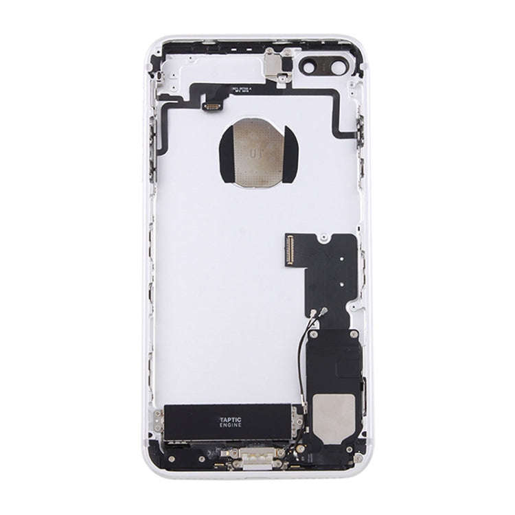 for iPhone 7 Plus Battery Back Cover Assembly with Card Tray(Silver)
