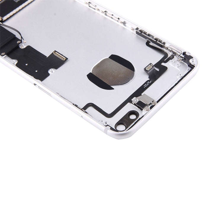 for iPhone 7 Plus Battery Back Cover Assembly with Card Tray(Silver)