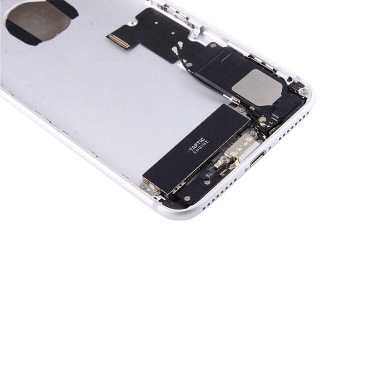 for iPhone 7 Plus Battery Back Cover Assembly with Card Tray(Silver)