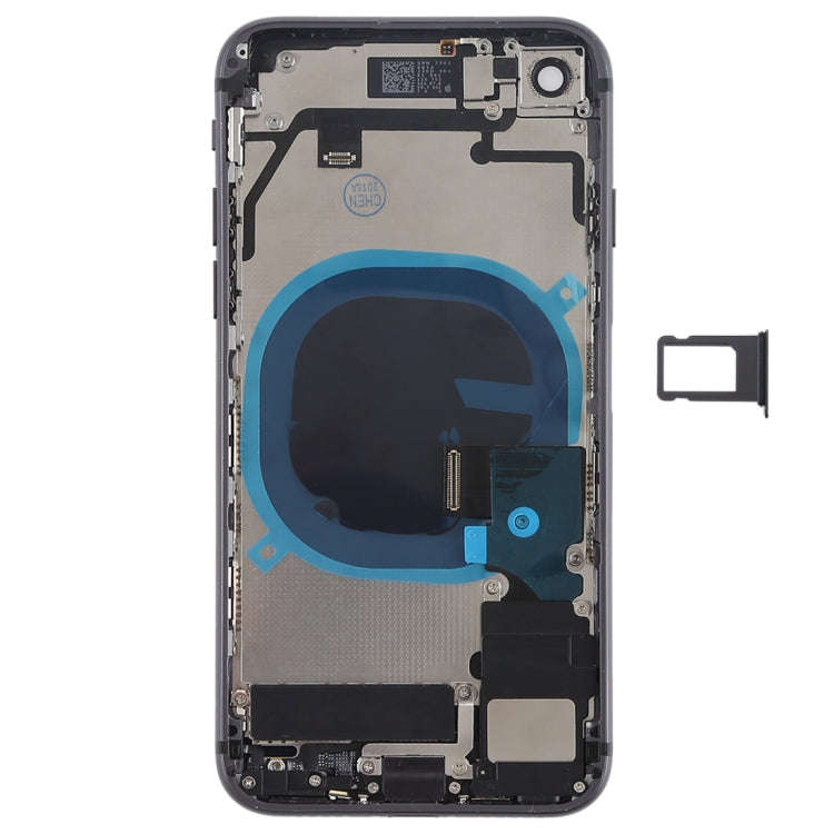 Battery Back Cover Assembly with Side Keys & Vibrator & Speaker Ringer Buzzer & Power Button + Vo...