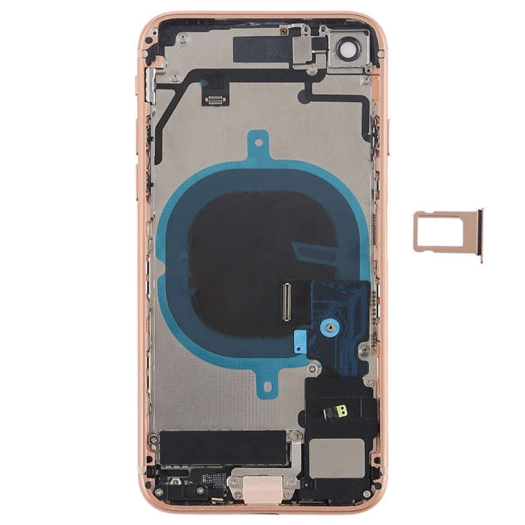 Battery Back Cover Assembly with Side Keys & Vibrator & Speaker Ringer Buzzer & Power Button + Vo...