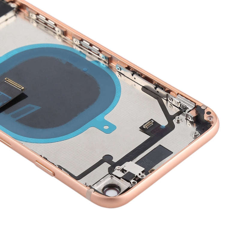 Battery Back Cover Assembly with Side Keys & Vibrator & Speaker Ringer Buzzer & Power Button + Vo...