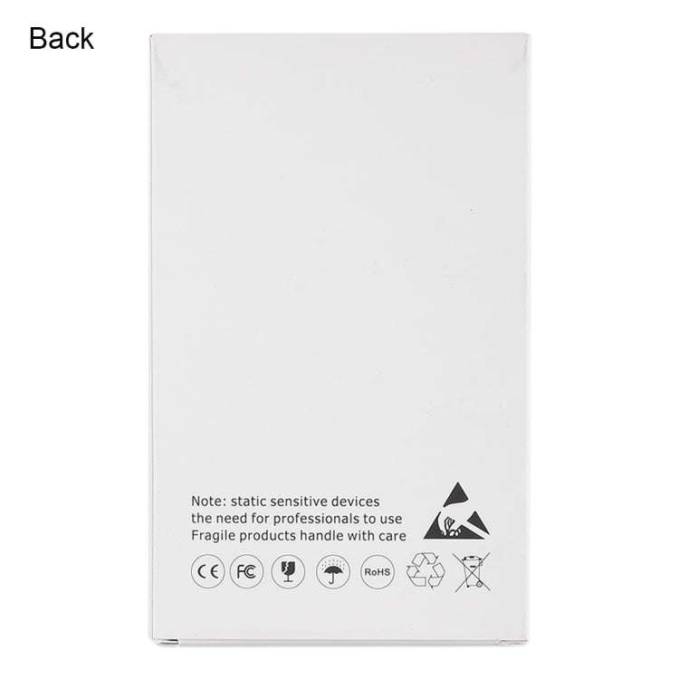 50 PCS Cardboard Packaging White Box for iPhone 8 / 7 LCD Screen