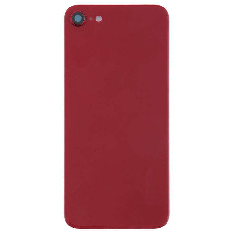 Back Cover with Adhesive for iPhone 8(Red)