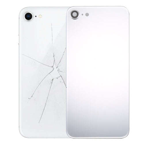 Back Cover with Adhesive for iPhone 8 (Silver)