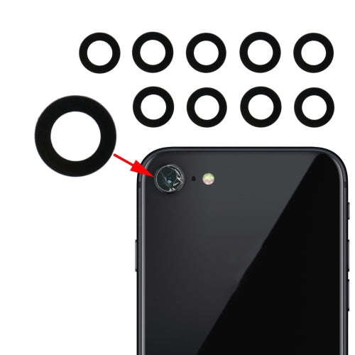 10 PCS Back Camera Lens for iPhone 8