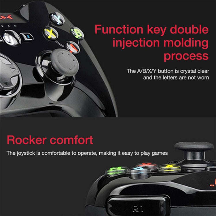 PXN PXN-6603 MFI Mobile Phone Wireless Bluetooth Game Handle Controller, Compatible with iOS Syst...
