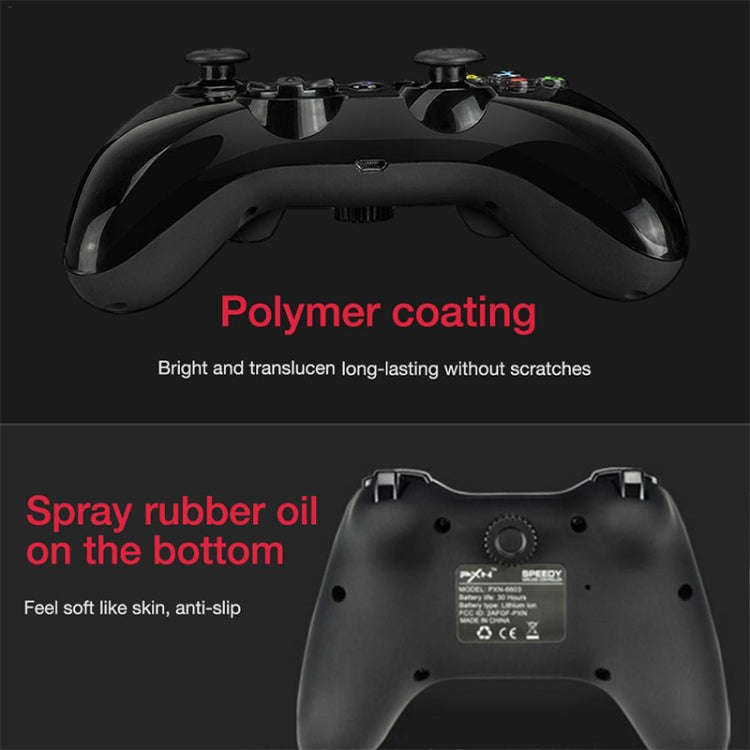 PXN PXN-6603 MFI Mobile Phone Wireless Bluetooth Game Handle Controller, Compatible with iOS Syst...