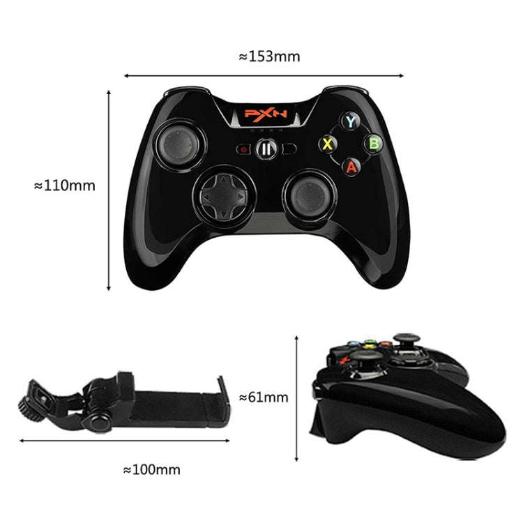 PXN PXN-6603 MFI Mobile Phone Wireless Bluetooth Game Handle Controller, Compatible with iOS Syst...