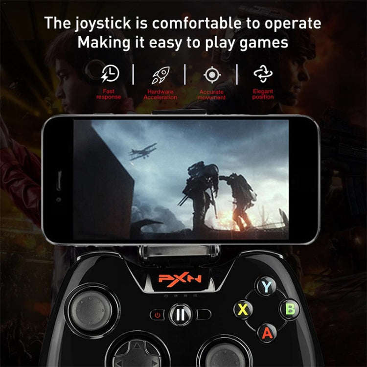PXN PXN-6603 MFI Mobile Phone Wireless Bluetooth Game Handle Controller, Compatible with iOS Syst...