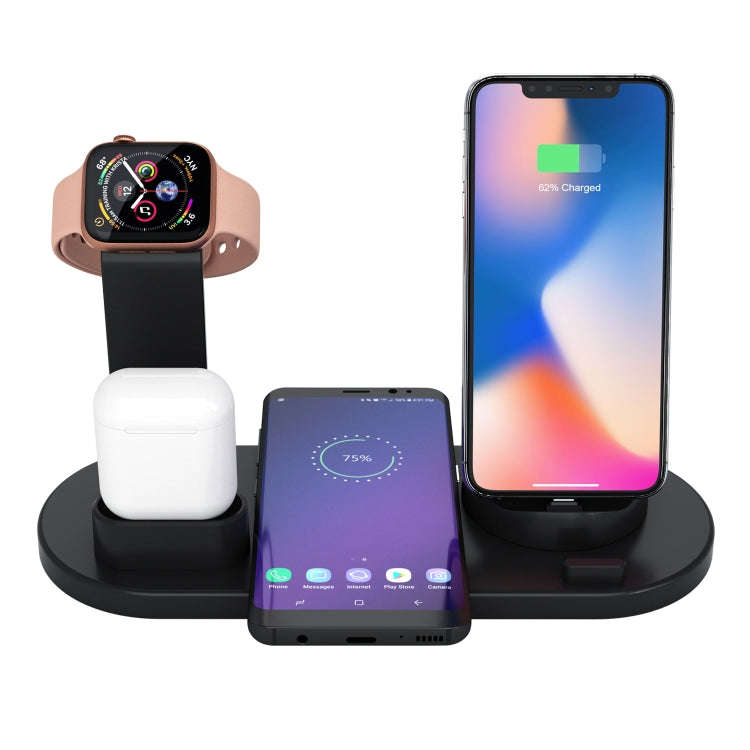 HQ-UD15 5 in 1 8 Pin + Micro USB + USB-C / Type-C Interfaces + 8 Pin Earphone Charging Interface ...