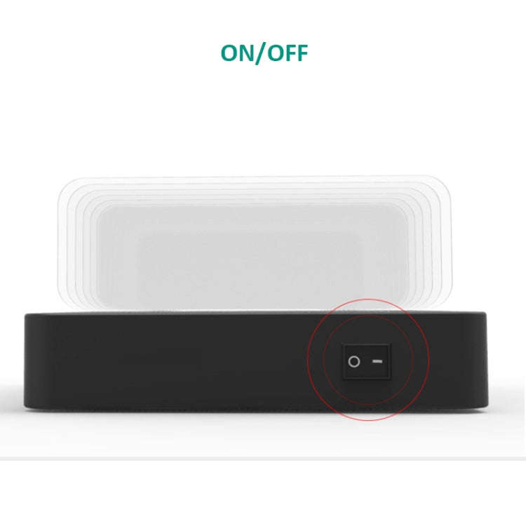 50W 6 USB Ports + 2 USB-C / Type-C Ports + Wireless Charging Multi-function Charger with LED Disp...