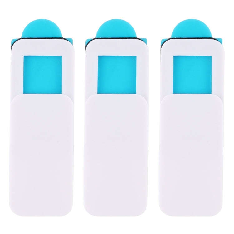 3 PCS Universal Ultra-thin Design Rectangle WebCam Cover Camera Cover for Desktop, Laptop, Tablet...