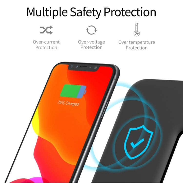 Z5A QI Vertical Magnetic Wireless Charger for Mobile Phones & Apple Watches & AirPods / Samsung G...