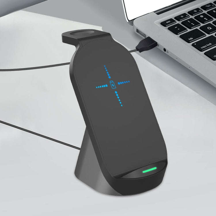 H18 3 in 1 Quick Wireless Charger for iPhone, Apple Watch, AirPods and other Android Smart Phones...