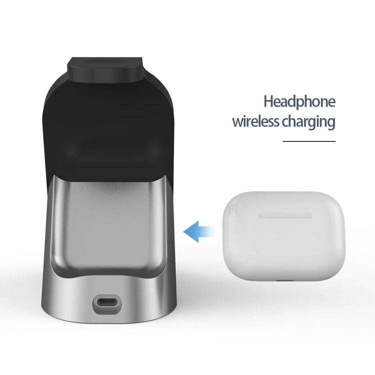 H18 3 in 1 Quick Wireless Charger for iPhone, Apple Watch, AirPods and other Android Smart Phones...