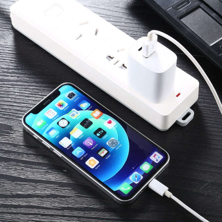 U085 20W USB + Type-C Fast Charging Travel Power Adapter, US Plug