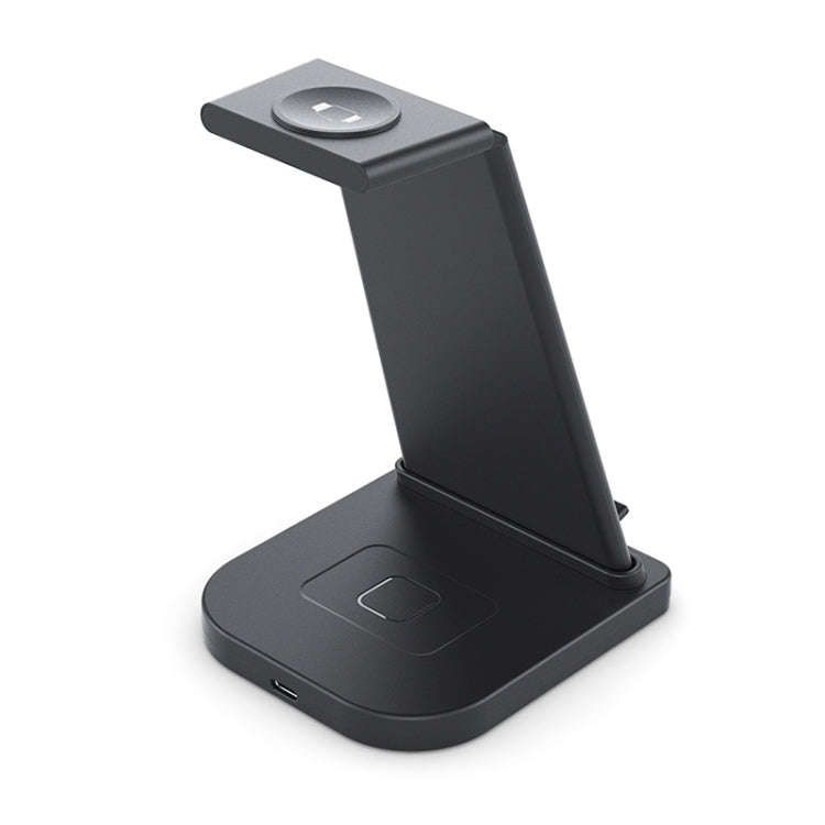 HQ-UD21 3 in 1 Folding Mobile Phone Watch Multi-Function Charging Stand Wireless Charger for iPho...