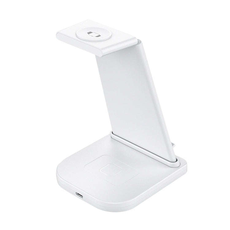 HQ-UD21 3 in 1 Folding Mobile Phone Watch Multi-Function Charging Stand Wireless Charger for iPho...