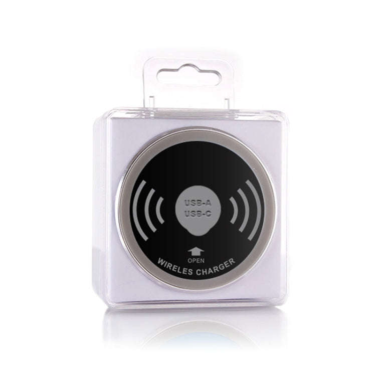 KP-ZMC Embedded Desktop Wireless Charger with PD+USB Interface Cable Length: 1.2m