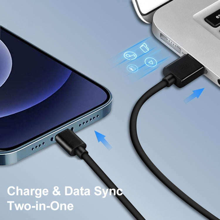 LZ-728 2 in 1 18W QC 3.0 USB Interface Travel Charger + USB to 8 Pin Data Cable Set, EU Plug, Cab...