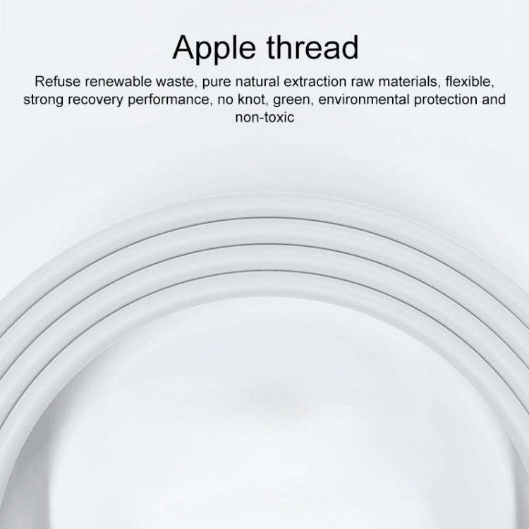 IVON CA70 Type-C / USB-C Fast Charging Data Cable, Length: 3m (White)