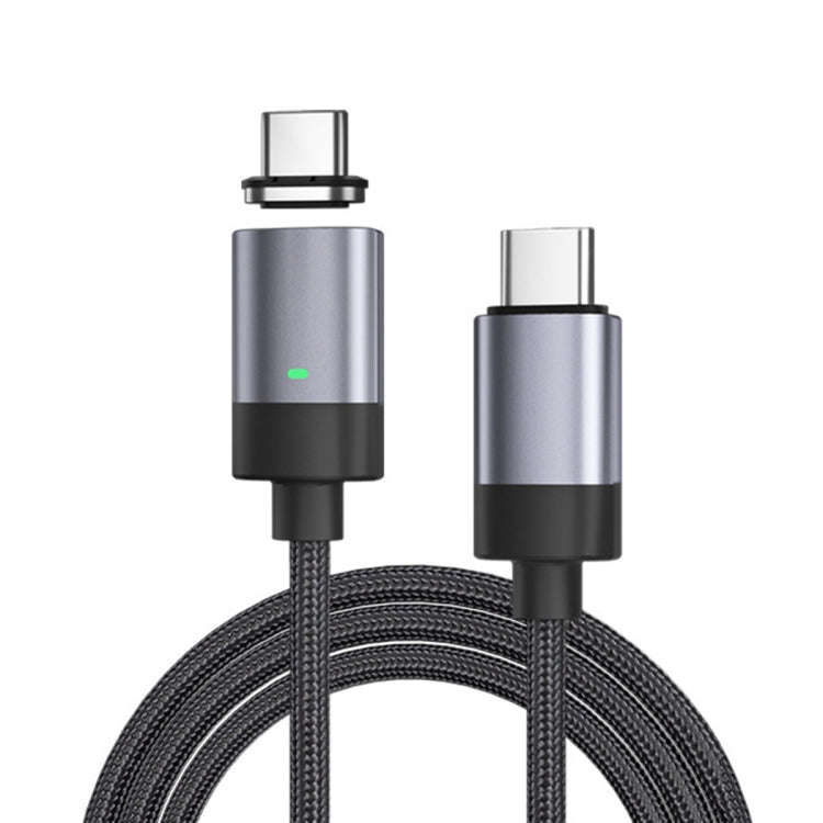 100W USB-C / Type-C to USB-C / Type-C Fast Charging Magnetic Data Cable, Style: 1m Cable + Magnet...