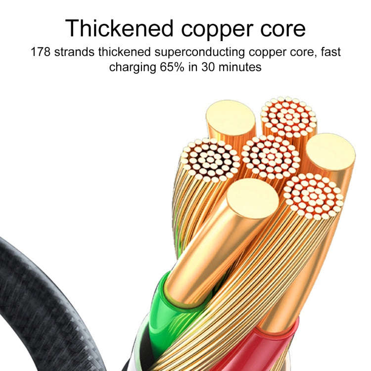 100W USB-C / Type-C to USB-C / Type-C Fast Charging Magnetic Data Cable, Style: 1m Cable + Magnet...