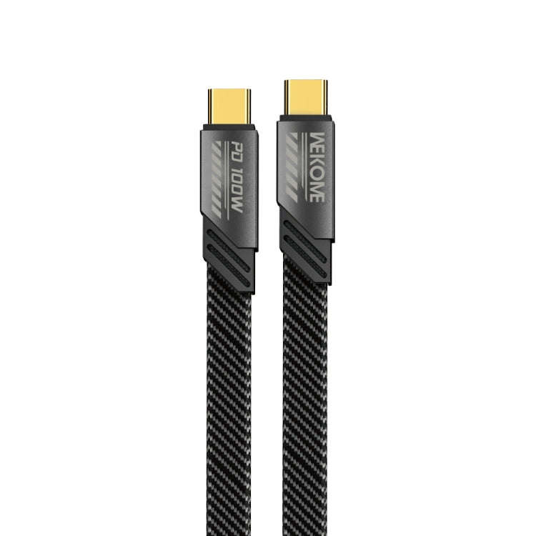 WK WDC-192 Mech Series 100W USB-C/Type-C to USB-C/Type-C Fast Charge Data Cable, Length: 1m(Tarnish)