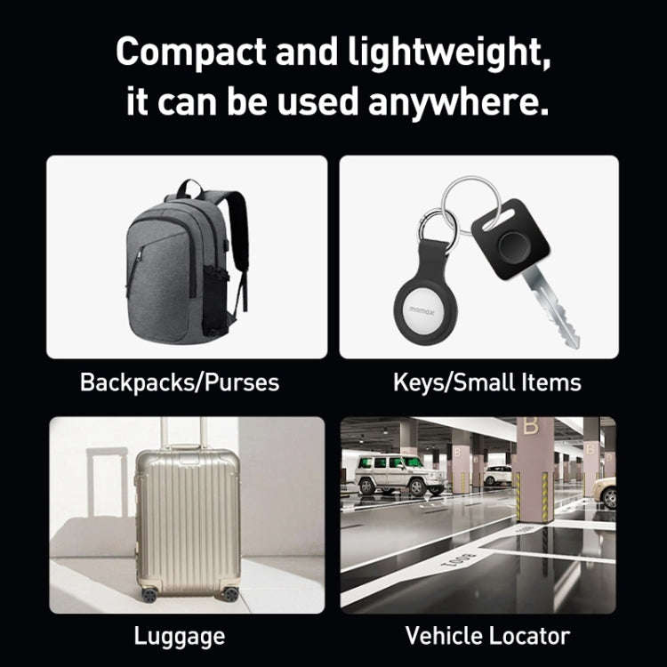 MOMAX PINTAG BR5 Wireless Positioning Anti-lost Device(Black)
