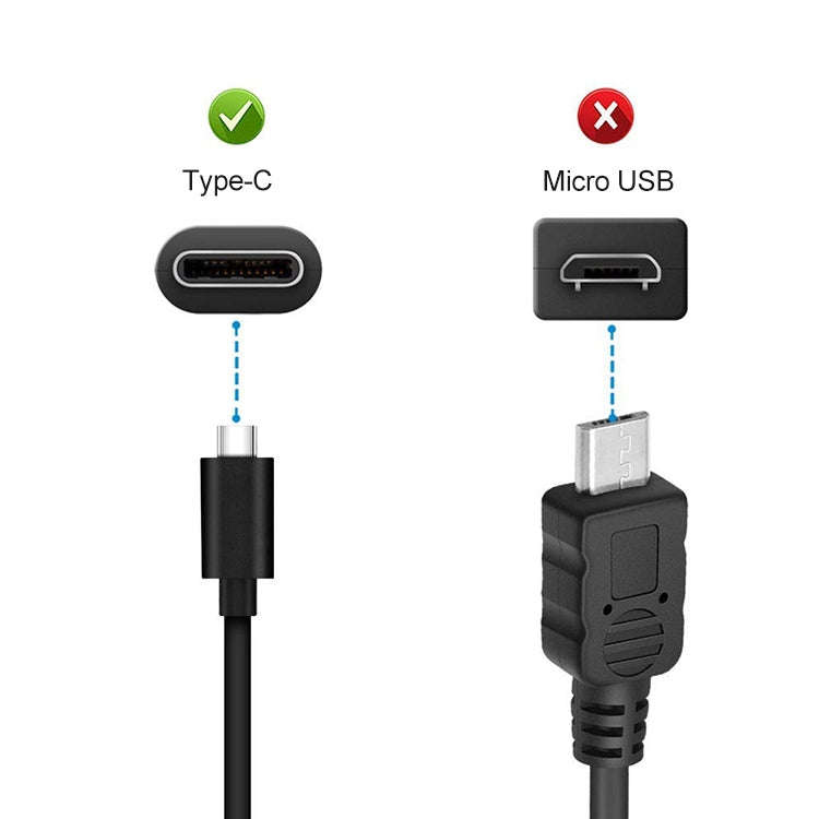 65W USB-C / Type-C Power Adapter Portable Charger for Laptops with Type-C Charging Cable, US Plug