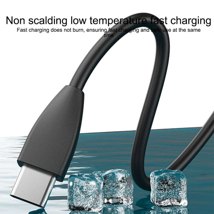 IVON CA87 USB to Micro USB TPE Fast Charge Data Cable, Cable Length: 1m (Black)