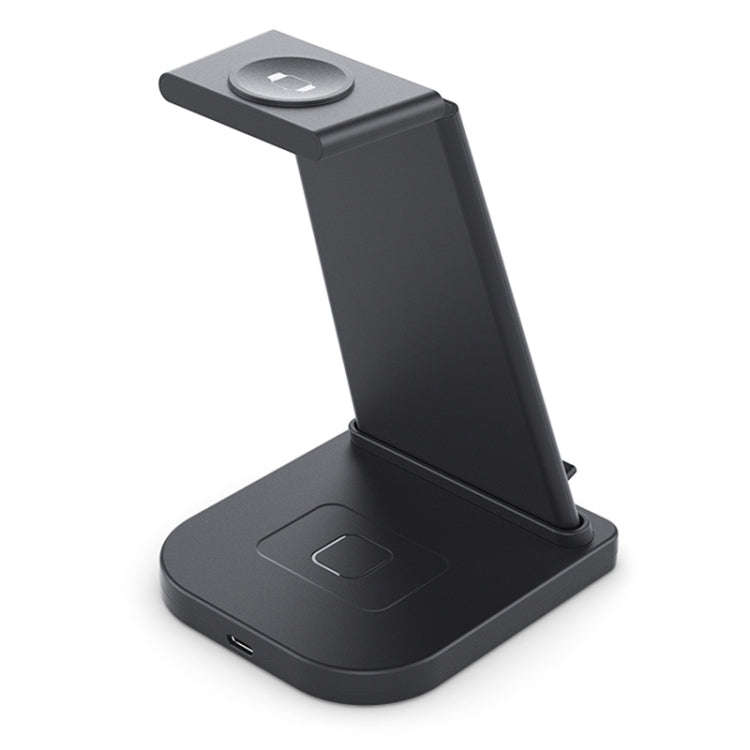 10W 3 in 1 QC 3.0  Vertical Multi-function Wireless Charger with Stand Function, Suitable for Mob...