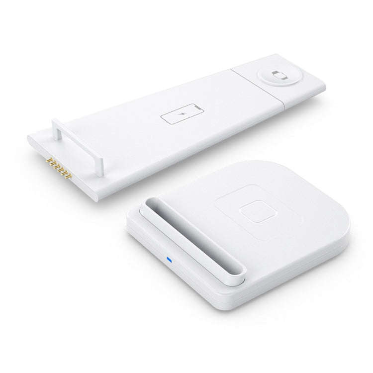 10W 3 in 1 QC 3.0  Vertical Multi-function Wireless Charger with Stand Function, Suitable for Mob...
