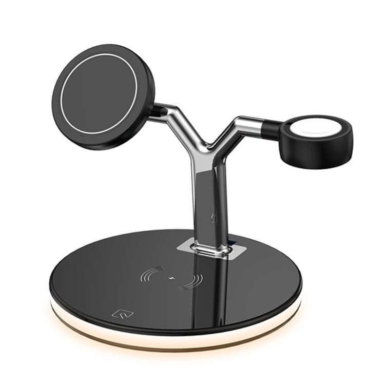 3 in 1 15W Multi-function Magnetic Wireless Charger for Mobile Phones & Apple Watches & AirPods, ...