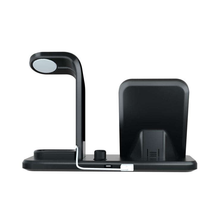 N35 3 in 1 Separated Design Quick Wireless Charger for iPhone, Apple Watch, AirPods(White)