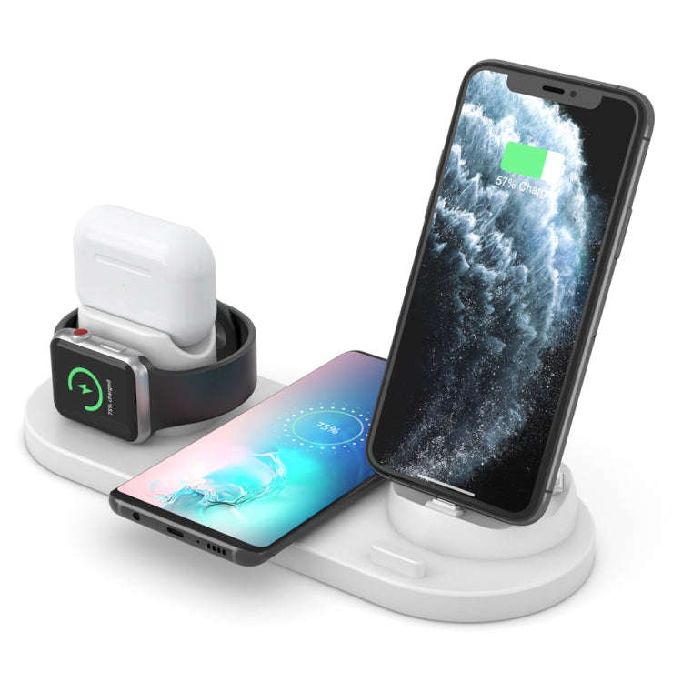 HQ-UD15-upgraded 6 in 1 Wireless Charger For iPhone, Apple Watch, AirPods and Other Android Phone...