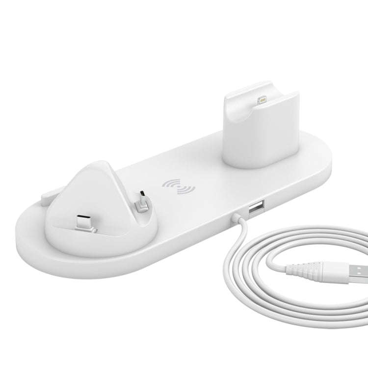 HQ-UD15-upgraded 6 in 1 Wireless Charger For iPhone, Apple Watch, AirPods and Other Android Phone...