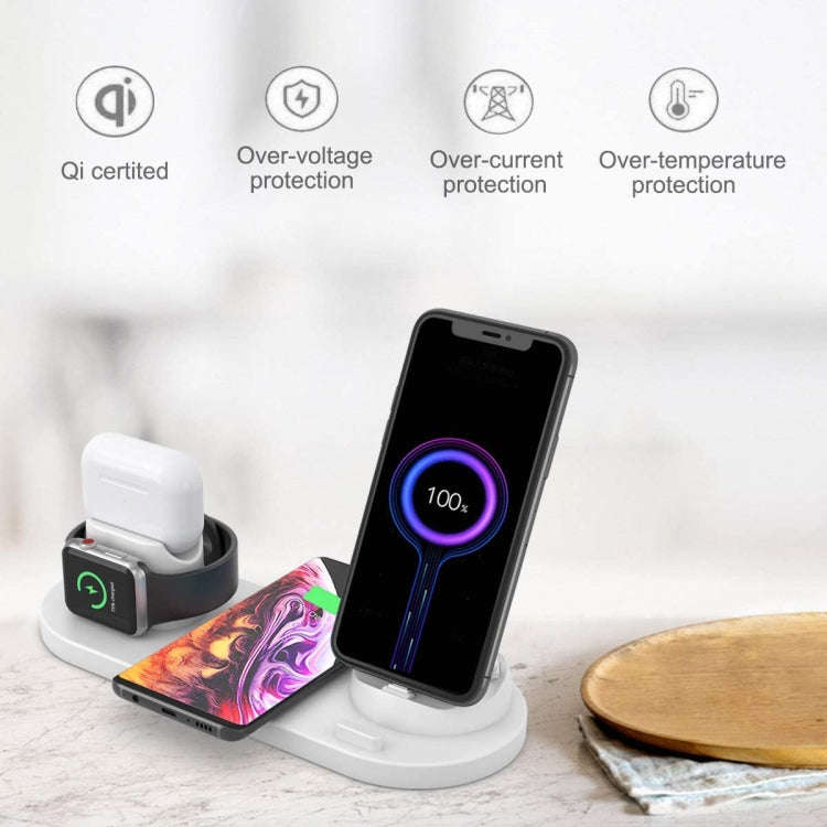 HQ-UD15-upgraded 6 in 1 Wireless Charger For iPhone, Apple Watch, AirPods and Other Android Phone...