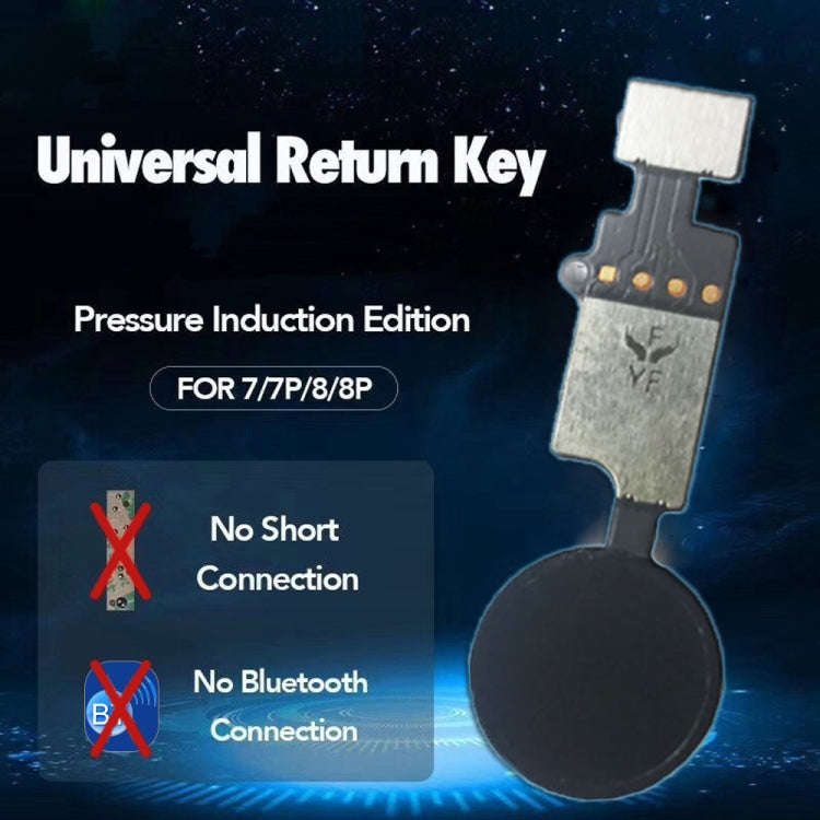 Home Button (3rd ) with Flex Cable (Not Supporting Fingerprint Identification) for iPhone 8 Plus ...