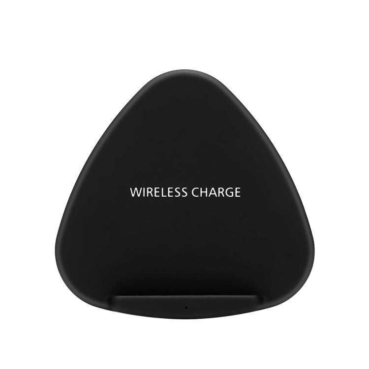 QK11 10W ABS + PC Fast Charging Qi Wireless Charger Pad(Black)