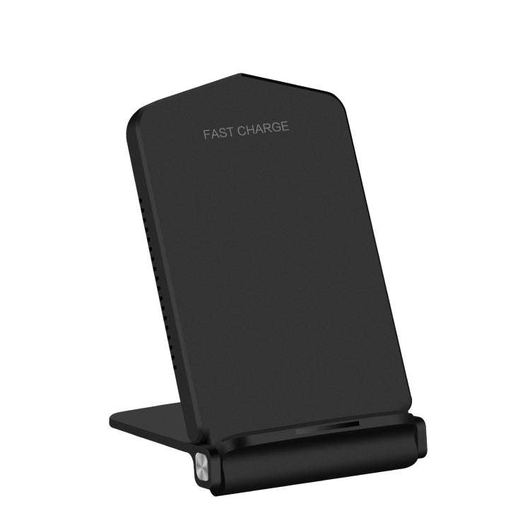 Q200 5W ABS + PC Fast Charging Qi Wireless Fold Charger Pad(Black)