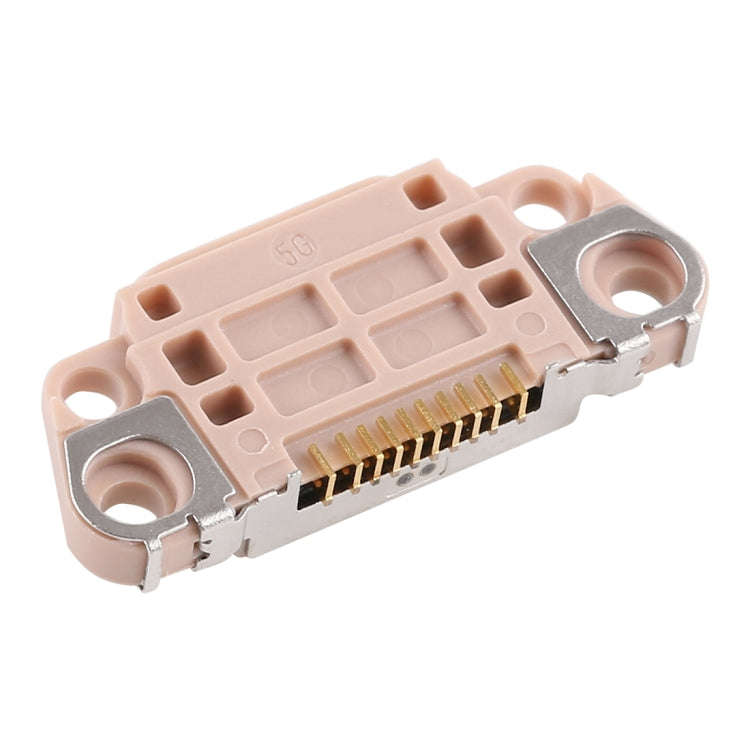 10 PCS Charging Port Connector for iPhone 8 Plus / 8(Gold)