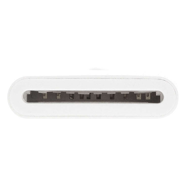 8 Pin to SD Card Camera Reader Adapter, Support iOS 9.2 or Above (White)