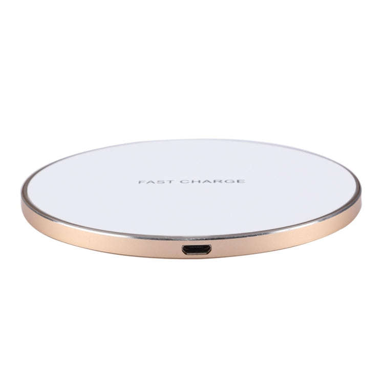 Q21 Fast Charging Wireless Charger Station with Indicator Light(Gold)