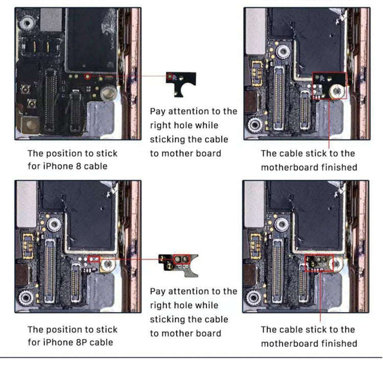 New Design Home Button (2 nd ) with Flex Cable for iPhone 8 Plus / 7 Plus / 8 / 7(Black)