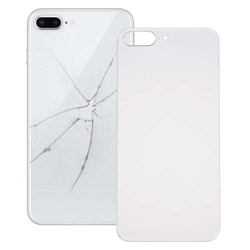 Glass Battery Back Cover for iPhone 8 Plus (Silver)