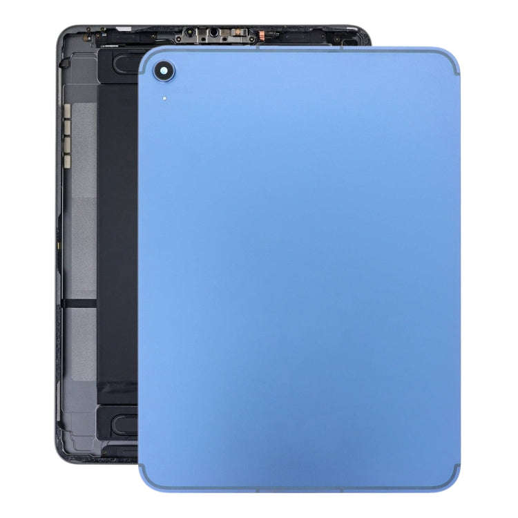 For iPad 10th Gen 10.9 2022 4G Version Battery Back Cover (Blue)