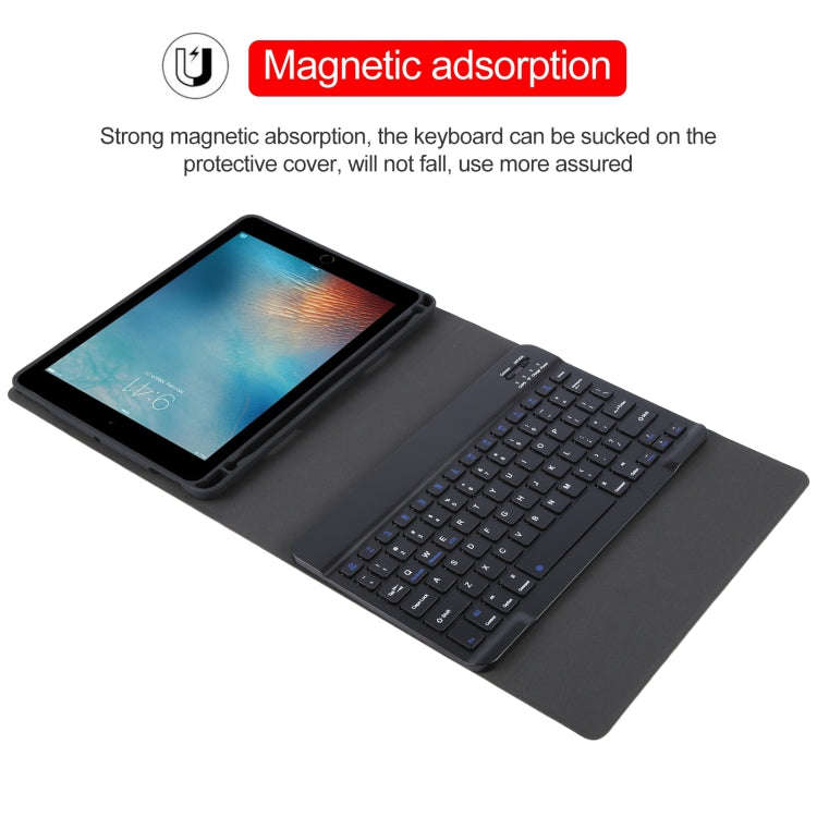 For iPad Pro 9.7 / 9.7 inch 2017 / 9.7 2018 / Air / Air 2 IP071 Separable ABS Smart Bluetooth Key...